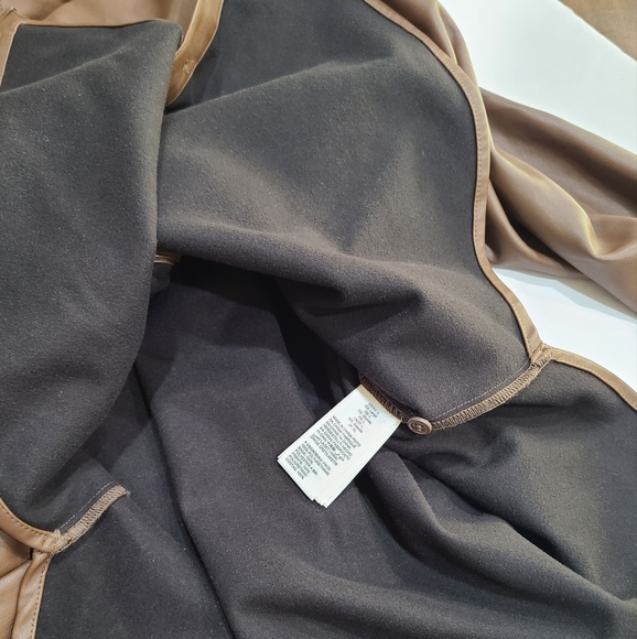 Lisadnyc The drop polyurethane shirt jacket womens sz.L - Picture 9 of 11